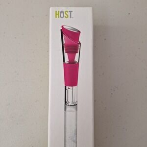 CHILL‎ Pink Cooling Pour Spout by HOST®  Brand New Keep Your Bottle Chill